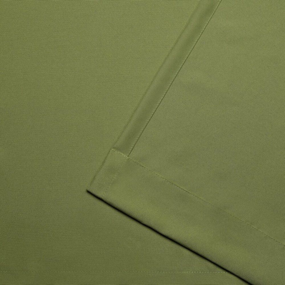 Denton Indoor Outdoor Curtain Panels Pair of 2 Kiwi Green 54 in x 120 in NEW NIP - Picture 11 of 12